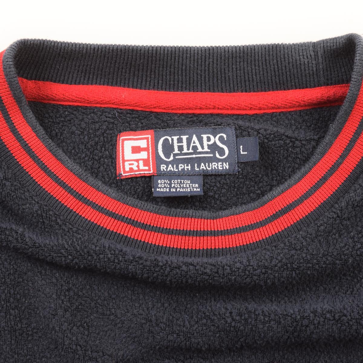 chaps fleece pullover