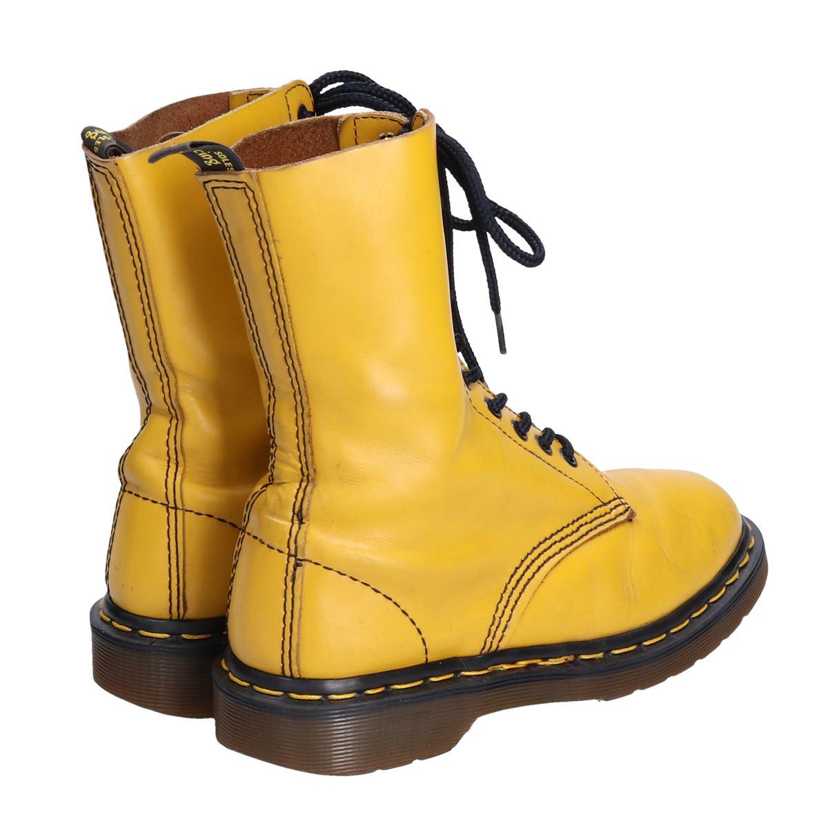 Uk4 5 英国製 中古 10ホールブーツ Dr Martens レディース23 0cm Dr Martens ドクターマーチン 10ホールブーツ Uk4 5 レディース靴 Uk4 5 中古 古着屋jamドクターマーチン Boq3280 レディース23 0cm 英国製