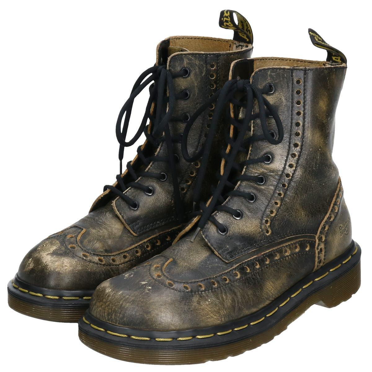 第1位獲得 ドクターマーチン Dr Martens 8ホールブーツ 英国製 Uk4 レディース22 5cm Boq3550 中古 Cs01 数量限定 Azurpiscines68 Fr