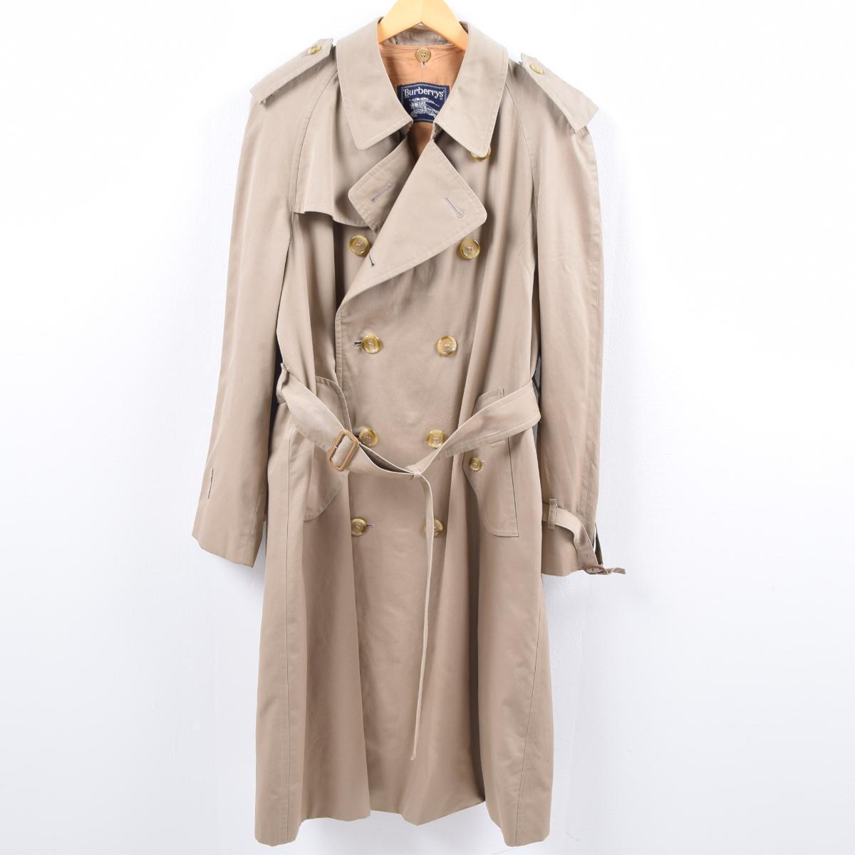 ウールライナー付き 42 中古 トレンチコート ウエストベルト付き 中古 ウエストベルト付き Ss07 42 Cs07 42 Regular メンズl Burberrys メンズl Ss2101 古着屋jamバーバリー Wbk2340 Regular トレンチコート バーバリー ウエスト