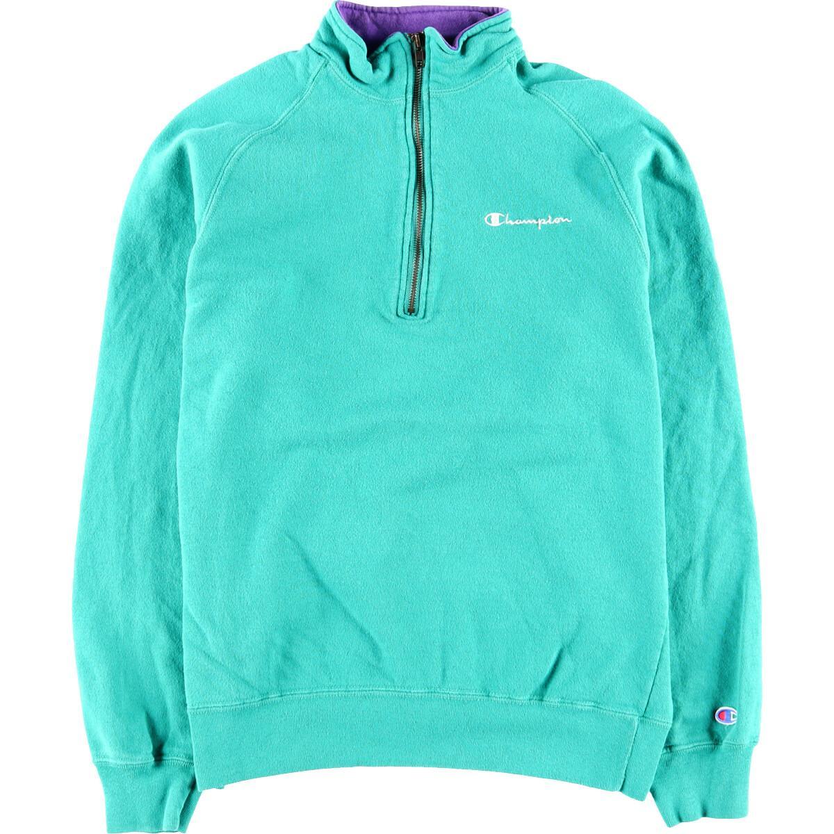 champion vintage half zip