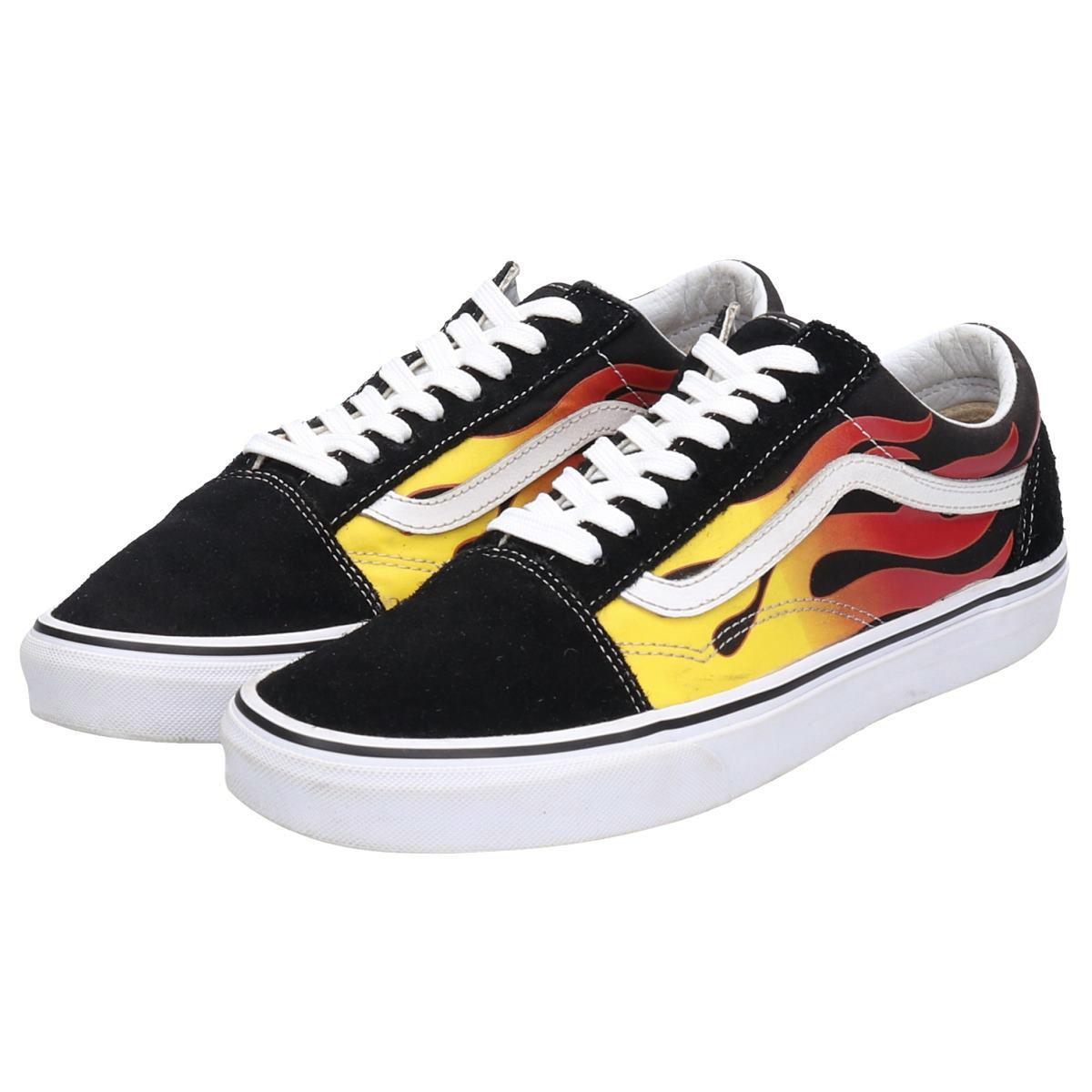 vans old skool fire