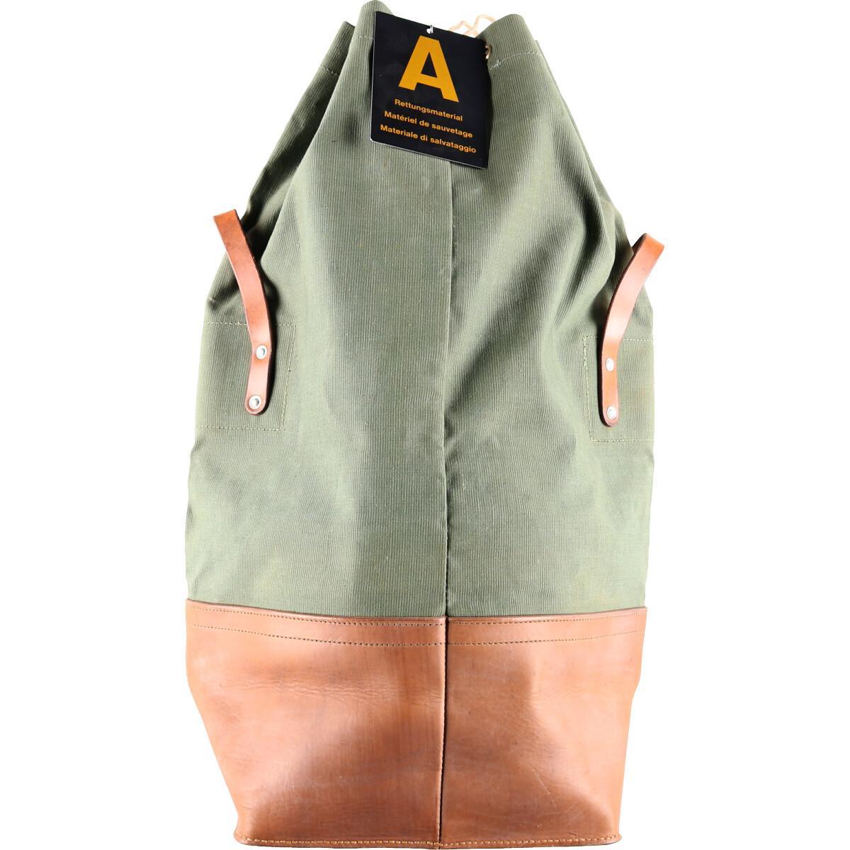 ミリタリーバッグジャムミリタリーバッグ 中古 69年製ダッフルバッグ Anc90 69年製60年代ヴィンテージ 古着スイス軍実品ダッフルバッグ 古着屋jam60年代60年代スイス軍実品ヴィンテージ