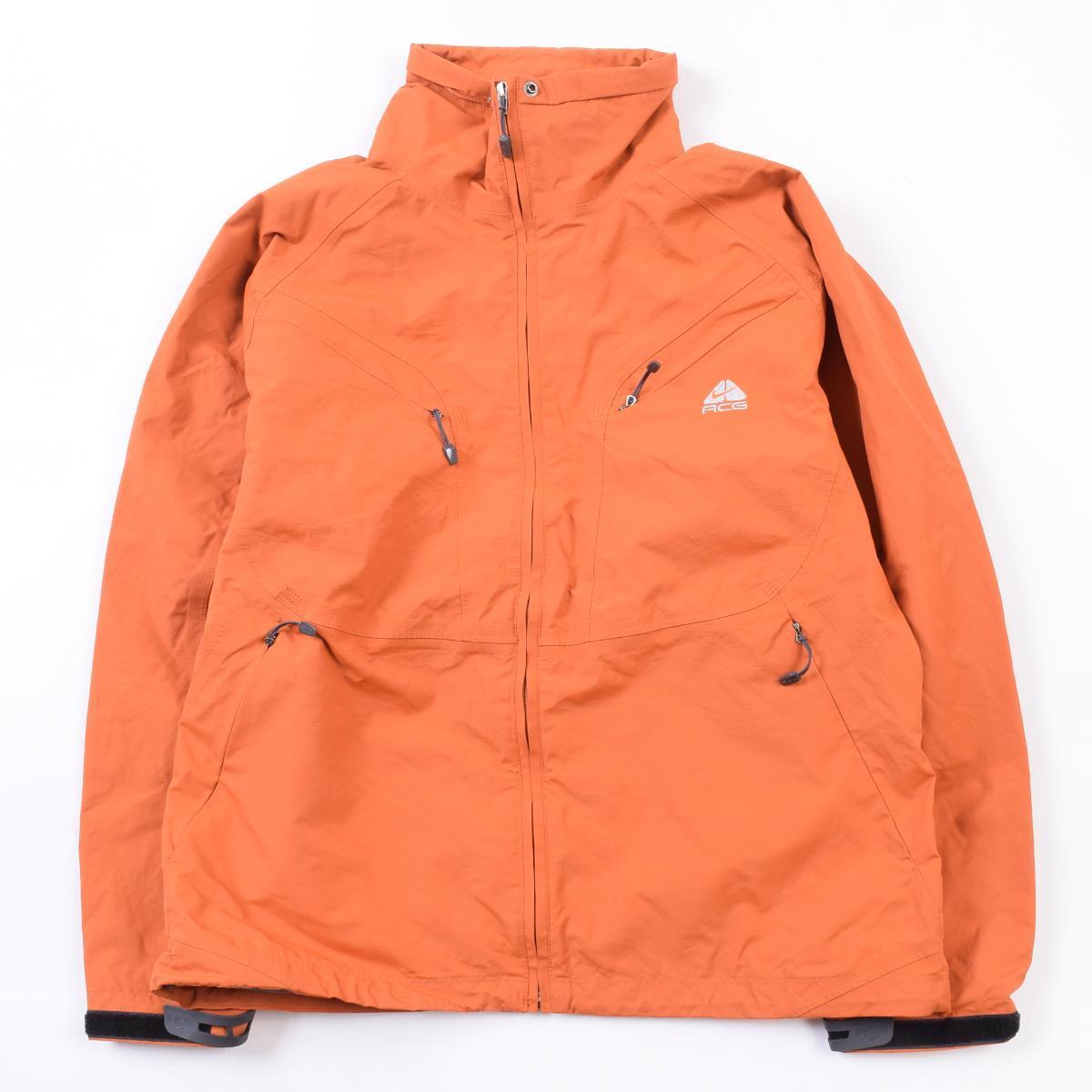 nike acg orange jacket