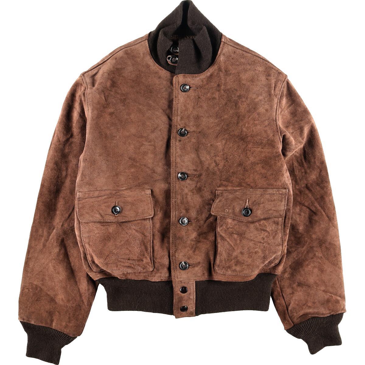 楽天市場 Schott ショット スエード ブルゾン メンズ 海外ブランド アメリカ Usa ベージュ ブラウン 本革 レザー 牛革 デッドストック レア 希少 ｗａｌｋ