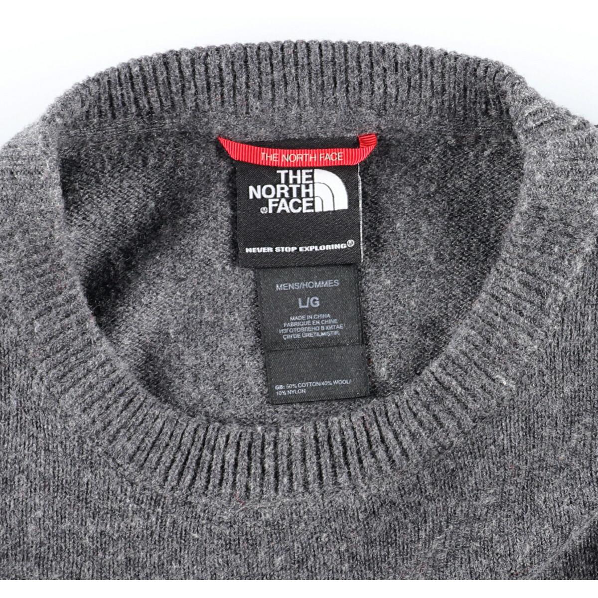 the north face wool sweater