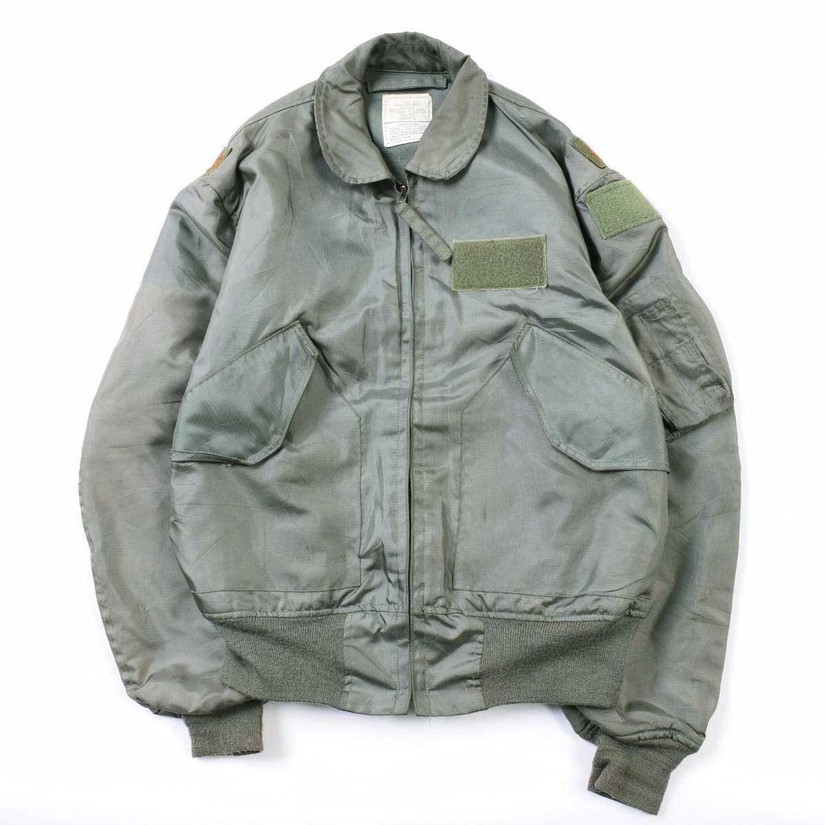流行に メンズファッション コート ジャケット 95年納品 米軍実品 U S Air Force Cwu 36 P ノーメックス ミリタリー フライトジャケット Usa製 Medium 38 40 メンズm Wca 中古 0118 Gs Louislegrand Com