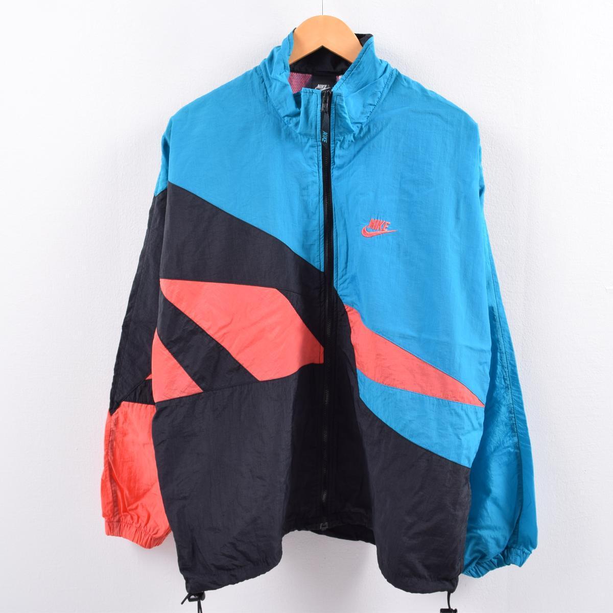 楽天市場 90年代 ナイキ Nike ナイロンジャケット レディースl ヴィンテージ Eaa 中古 0215 古着屋jam