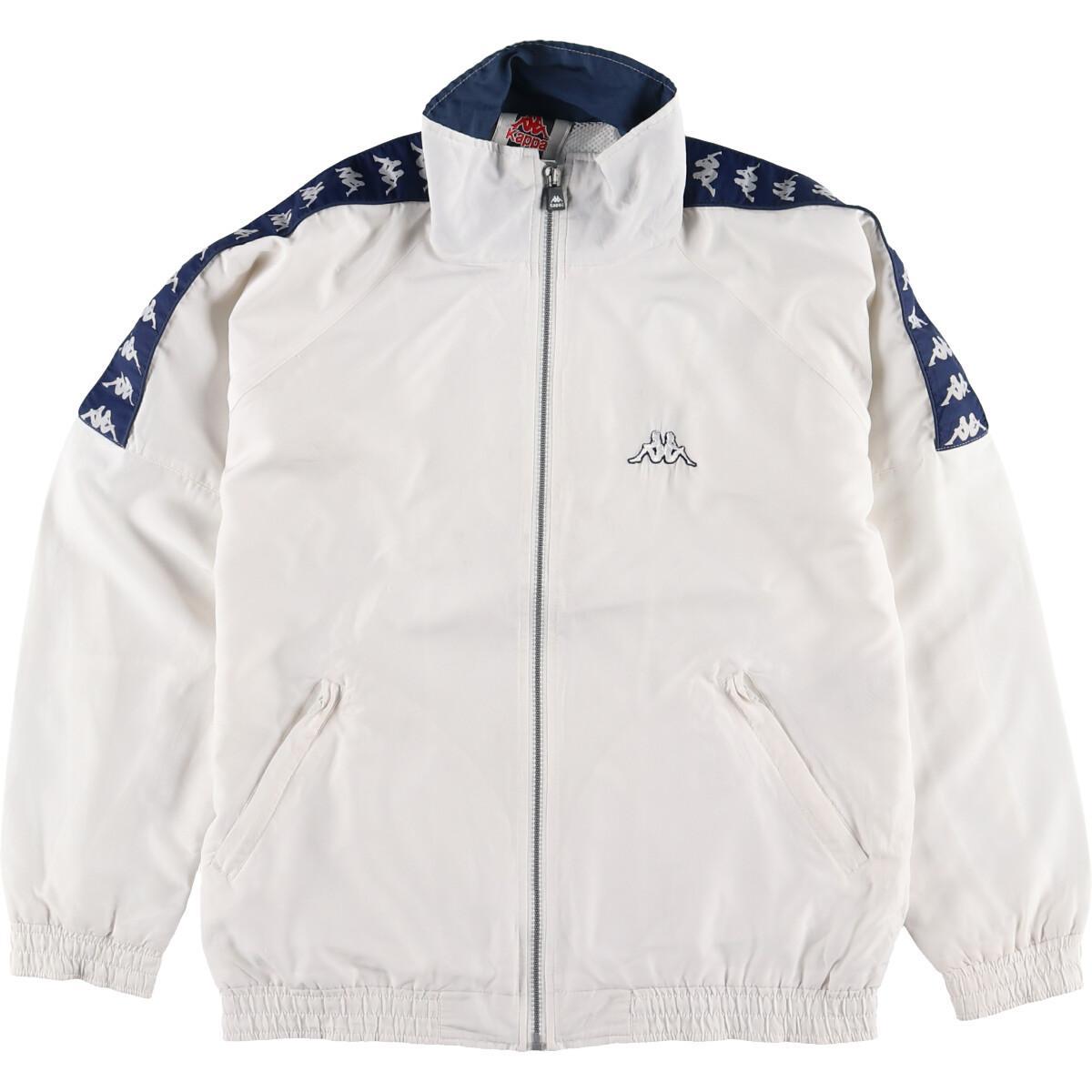 kappa windbreaker white