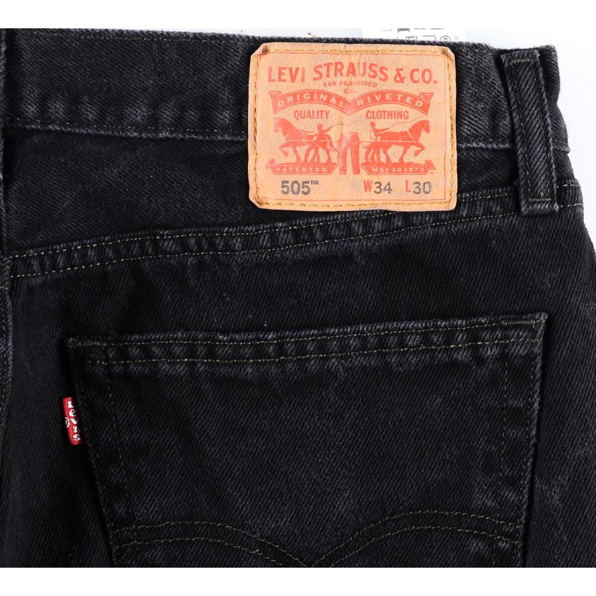 levi's 505 black label