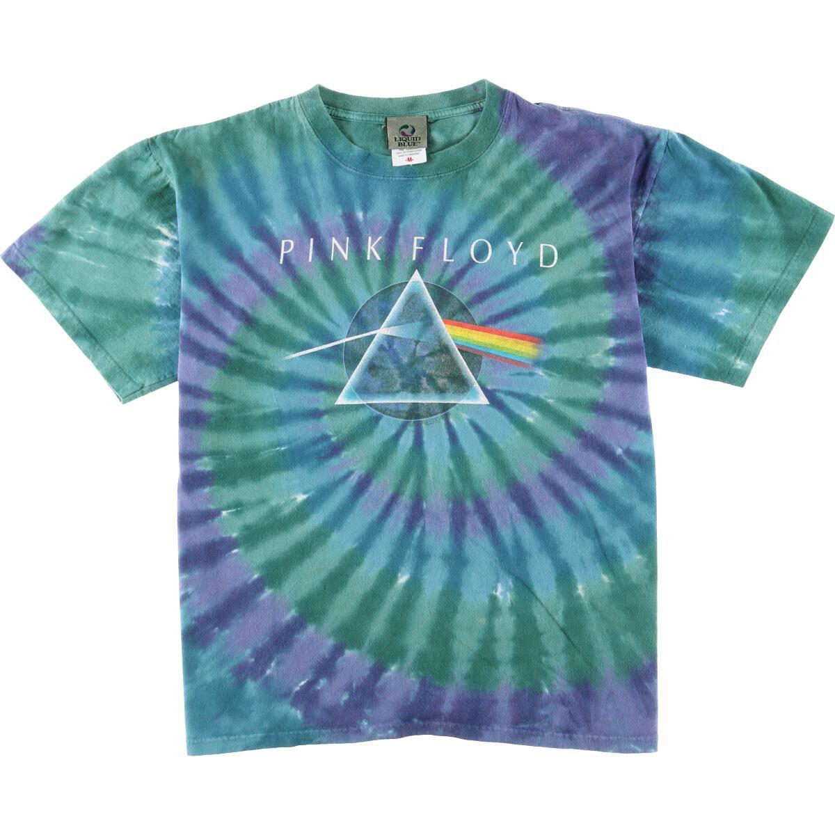 Tシャツ カットソー 限定販売 Liquid Blue Pink Floyd ピンクフロイド バンドtシャツ タイダイ柄tシャツ メンズm Eaa0096 中古 0411 Kf12 Ss2101 Cs2101 Ryce Co Ke