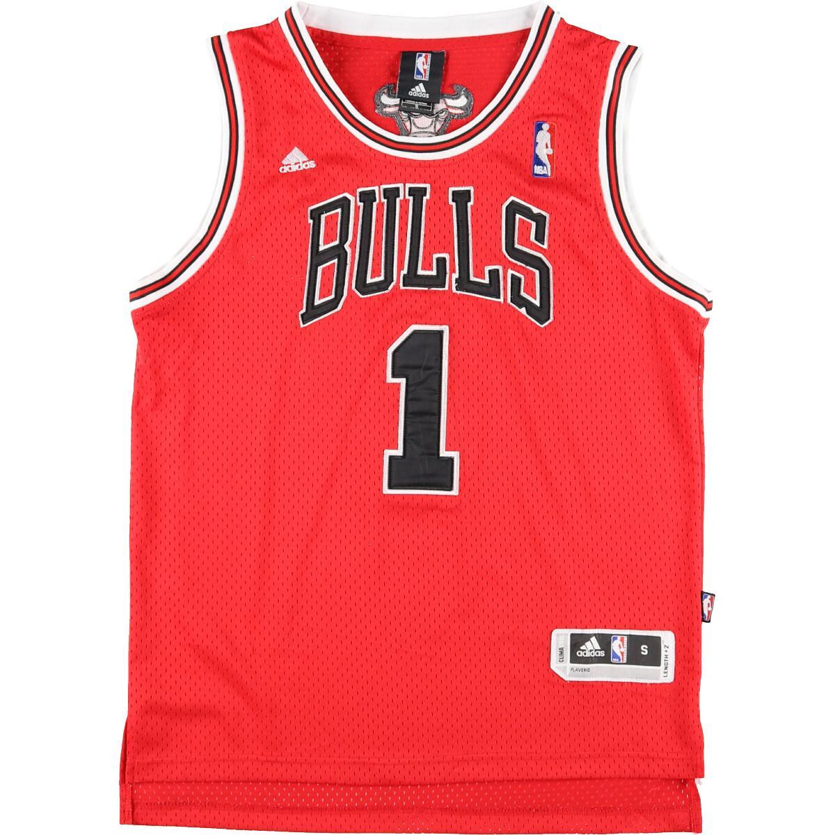 d rose bulls jersey