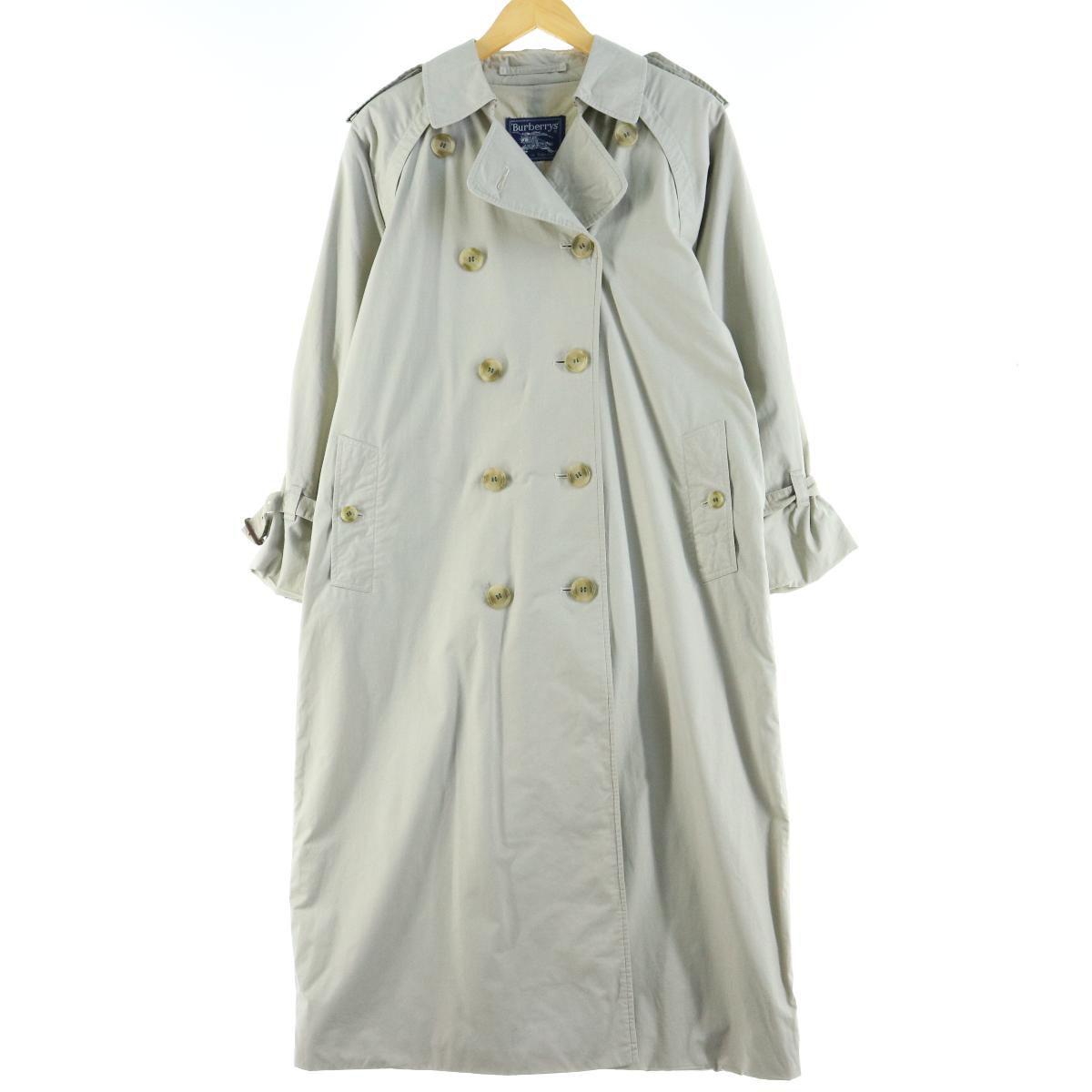 高品質 コート ジャケット 英国製 トレンチコート Burberry S バーバリー レディースm 0418 中古 Eaa Dgb Gov Bf