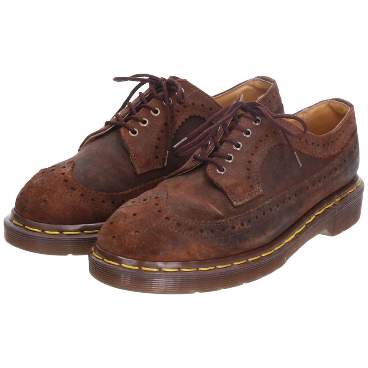 日本限定モデル 英国製 ウイングチップシューズ Dr Martens ドクターマーチン Uk6 0430 中古 Bpa レディース24 5cm Bpa Radiosinagoga Com