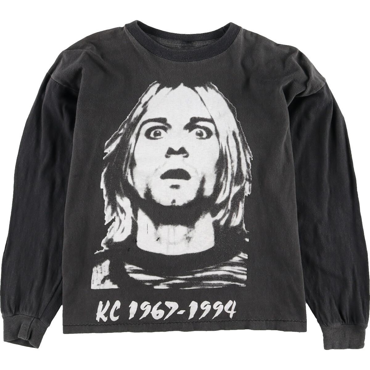 Sale バンドtシャツ ロンt 追悼 カートコバーン Cobain Kurt ニルヴァーナ Nirvana 90年代 メンズs 0430 Svtg N2101 中古 N05 Eaa ヴィンテージ Eaa Qbdworks Com