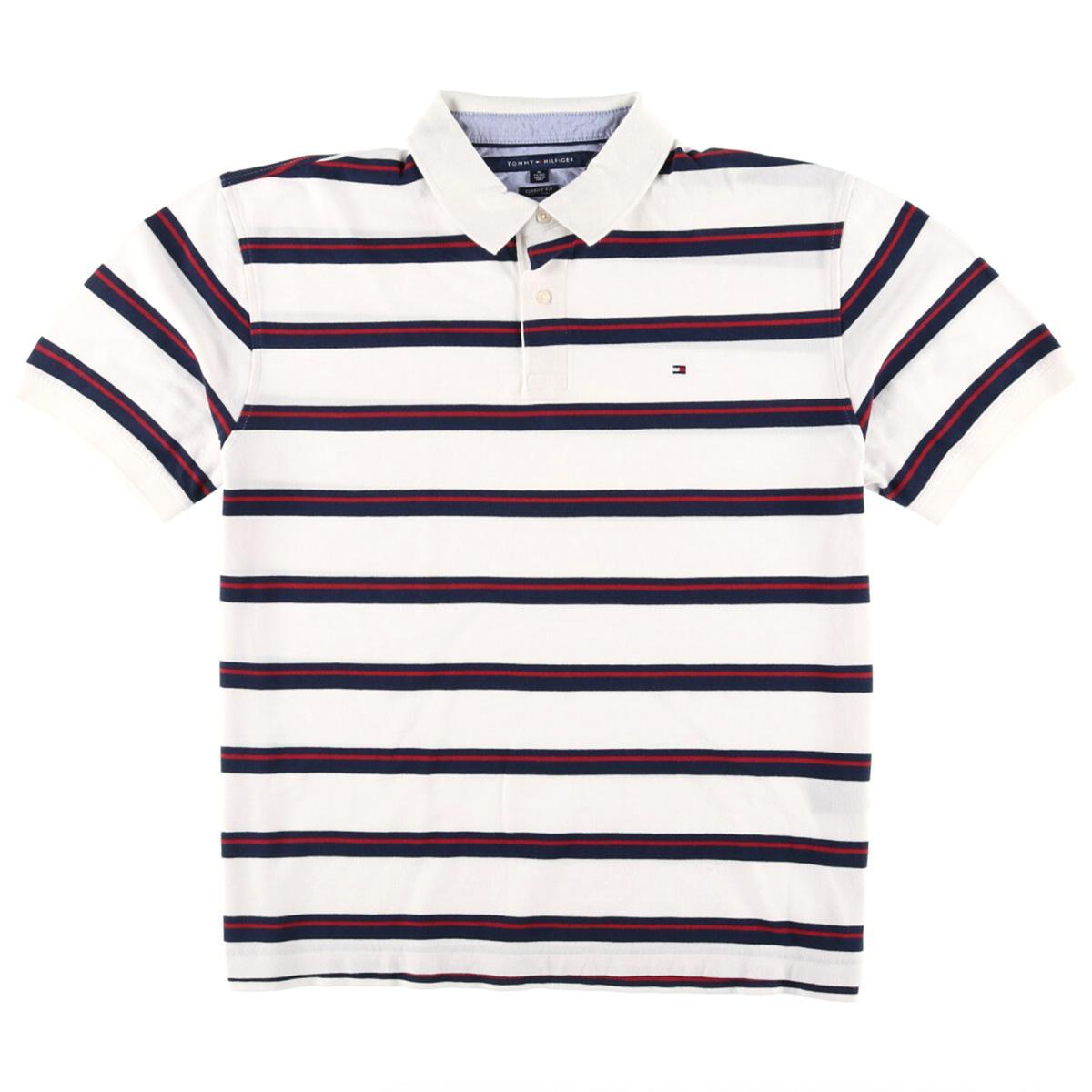 tommy hilfiger striped polo