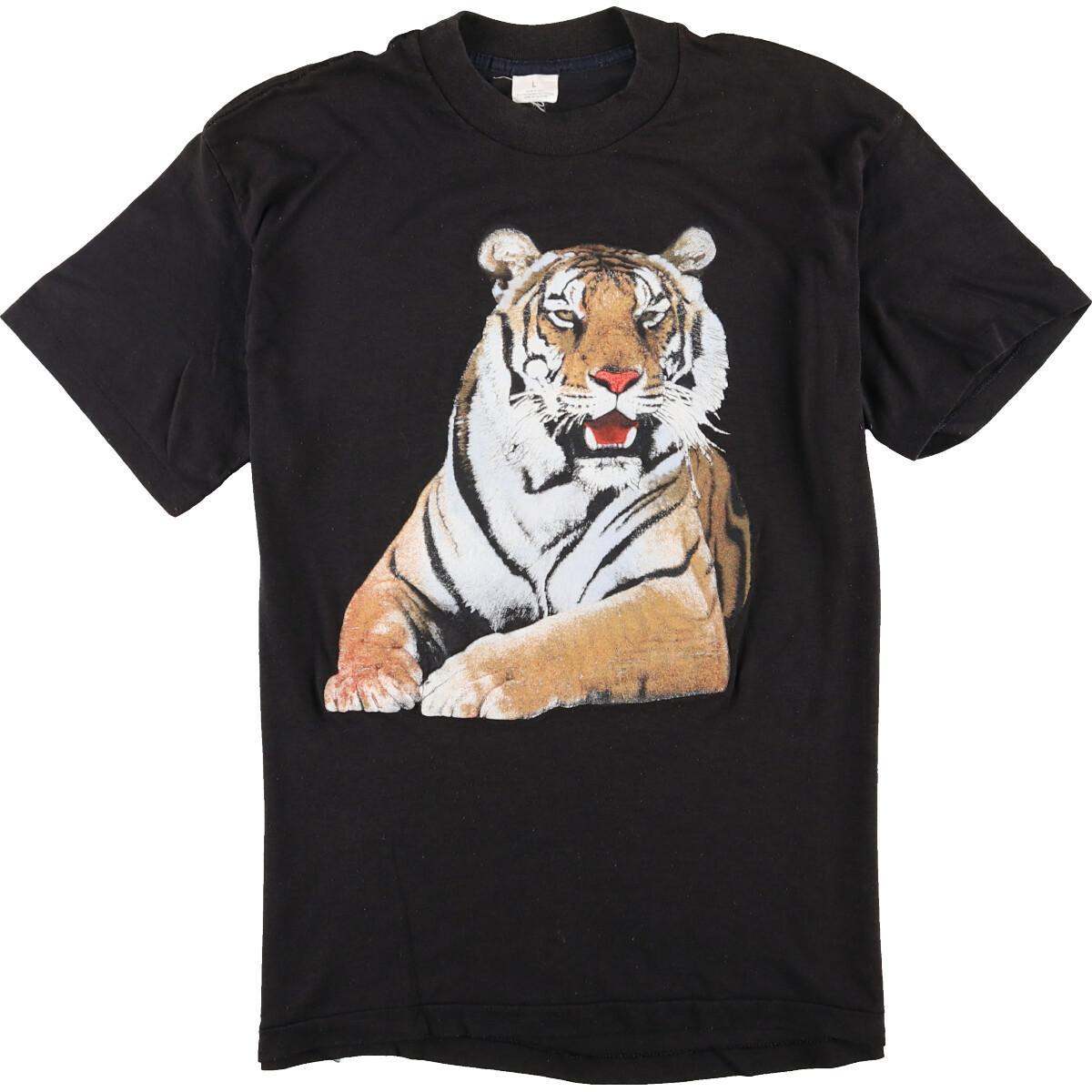 楽天市場 リアルなトラ柄の顔イラストプリントtシャツ 親子でお揃いコーデが出来るｔシャツ ペアルック キッズ服 ジュニア服 メンズ レディース 名入れ服のお店 ａカレッジ