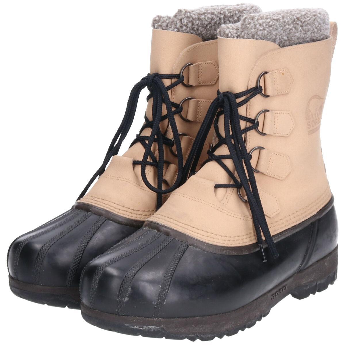 楽天市場 ソレル Sorel Caribou カリブー ウインターブーツ Us11 レディース規格 27 5cm Saa 中古 1024 古着屋jam