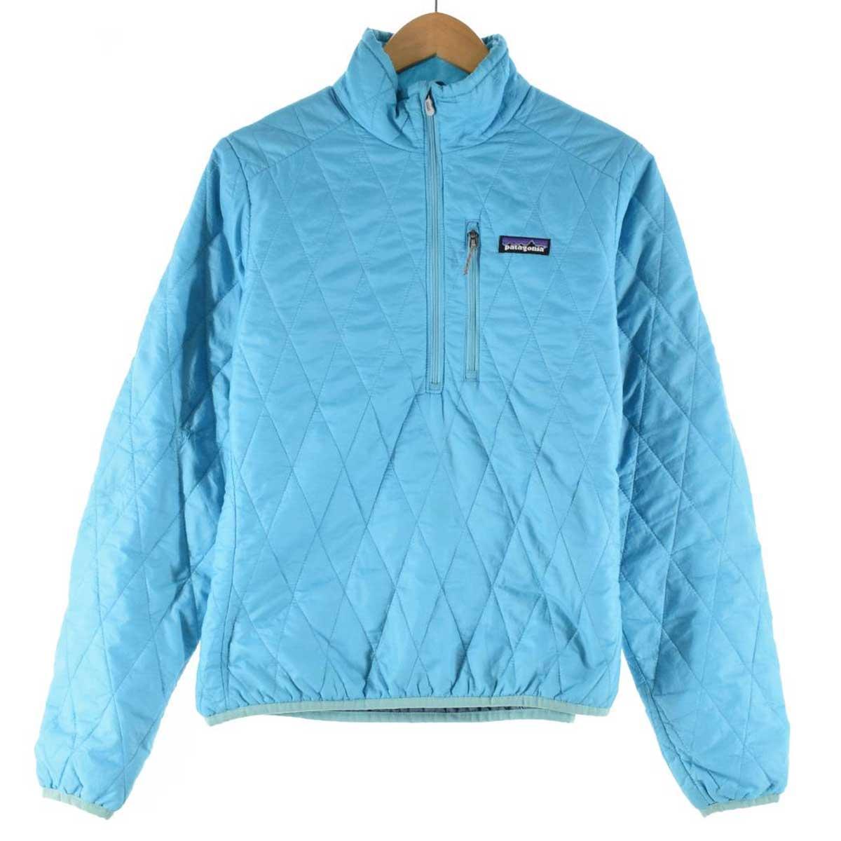 楽天市場 01年製 パタゴニア Patagonia ナノパフプルオーバー キルティングプルオーバー レディースs Eaa 中古 1026 Ss2103 2b10f 古着屋jam