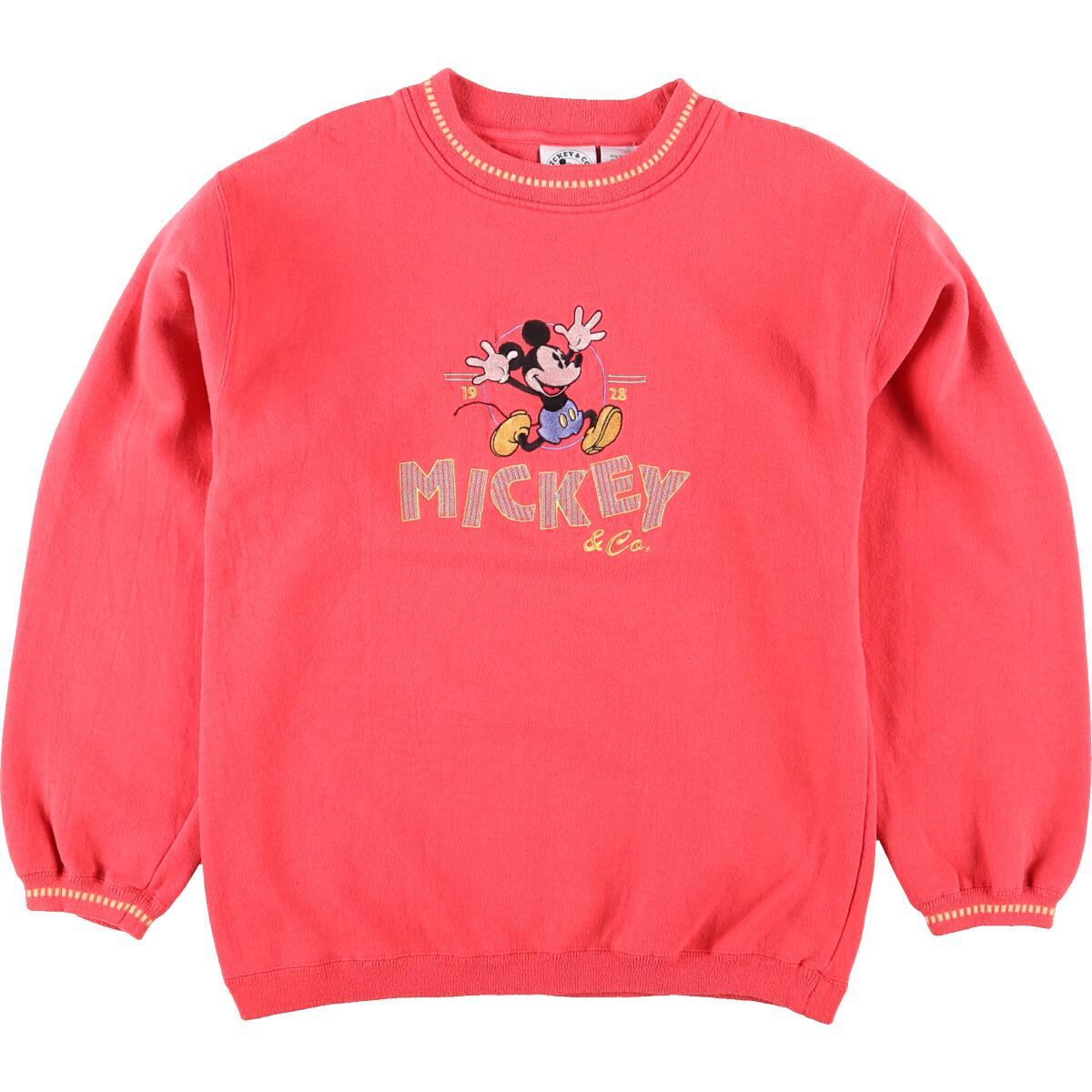 別倉庫からの配送 Mickey Co Mickey 1031 中古 Eaa0973 レディースm トレーナー キャラクタースウェットシャツ ミッキーマウス Mouse Eaa0973 Hamrahtrader Com