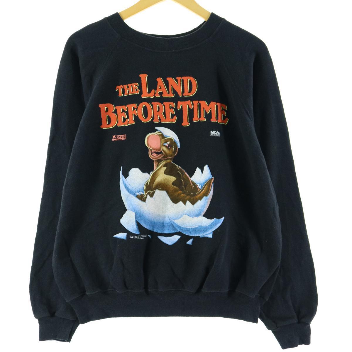 大きな割引 スウェット トレーナー レディースl Usa製 トレーナー キャラクタースウェットシャツ リトルフット Beforetime Land The Hanes ヘインズ 80年代 希少レア ヴィンテージ 1116 Ss2103 中古 Eaa Gs Louislegrand Com