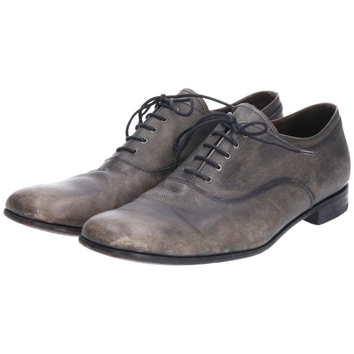 代引き人気 イタリア製 プレーントゥシューズ Prada プラダ 9 1116 中古 Saa メンズ27 5cm Saa Radiosinagoga Com