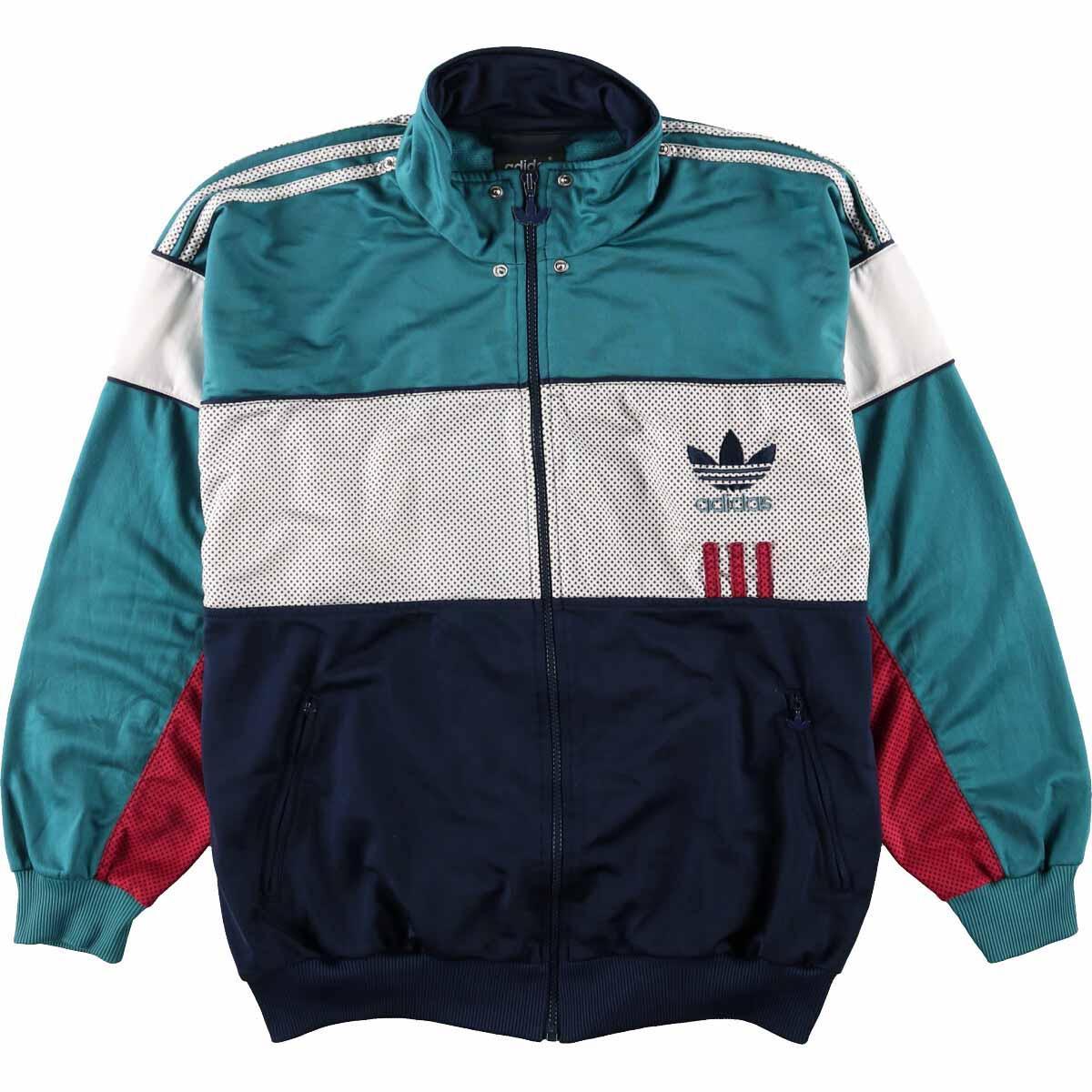 メンズm Adidas ヴィンテージ ジャージ Eaa トラックジャケット 80 90年代 アディダス 中古 1130