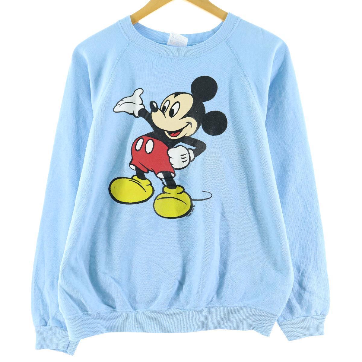 楽天市場 90年代 ヘインズ Hanes Mickey Mouse ミッキーマウス キャラクタースウェットシャツ トレーナー レディースxl ヴィンテージ Eaa 中古 1130 Ss2103 古着屋jam