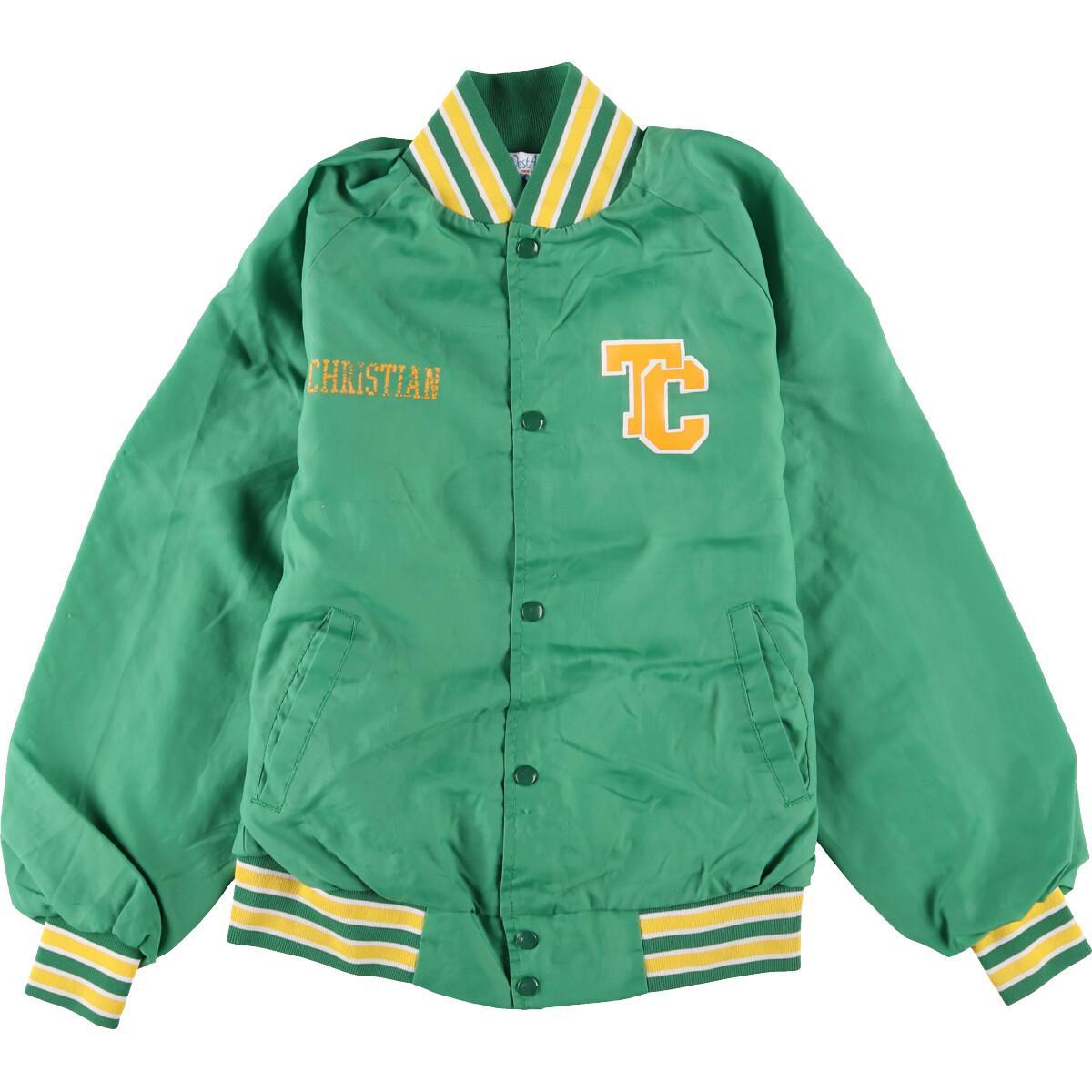 誠実 Usa製 アワードジャケット ナイロンスタジャン Westark 80年代 メンズm 17 中古 Eaa ヴィンテージ Eaa Jayeshlogistics Com