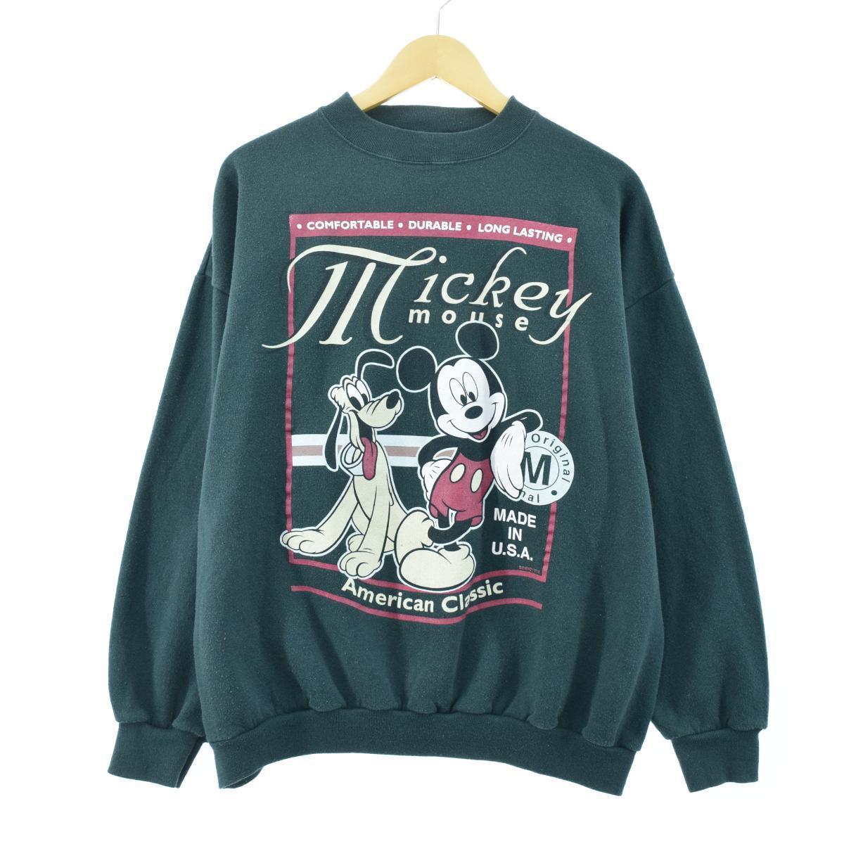 今年も話題の Unlimited Mickey ミッキーマウス プルート 1224 中古 Eaa1104 レディースxl Usa製 トレーナー キャラクタースウェットシャツ Eaa1104 Bhavaspa Com
