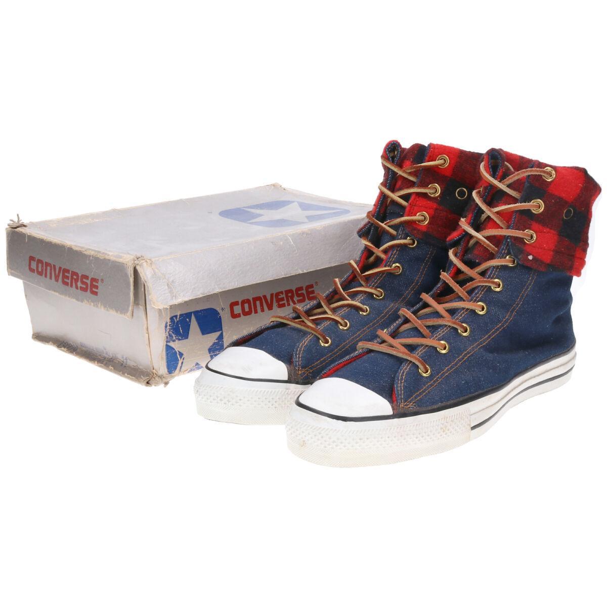 正規品販売 Hi Star All Converse コンバース 80年代 Stock Dead デッドストック オールスター 1227 中古 N2101 Svb ヴィンテージ メンズ29 5cm Us11 Usa製 ハイカットスニーカー Svb Colegiomaterdei Net