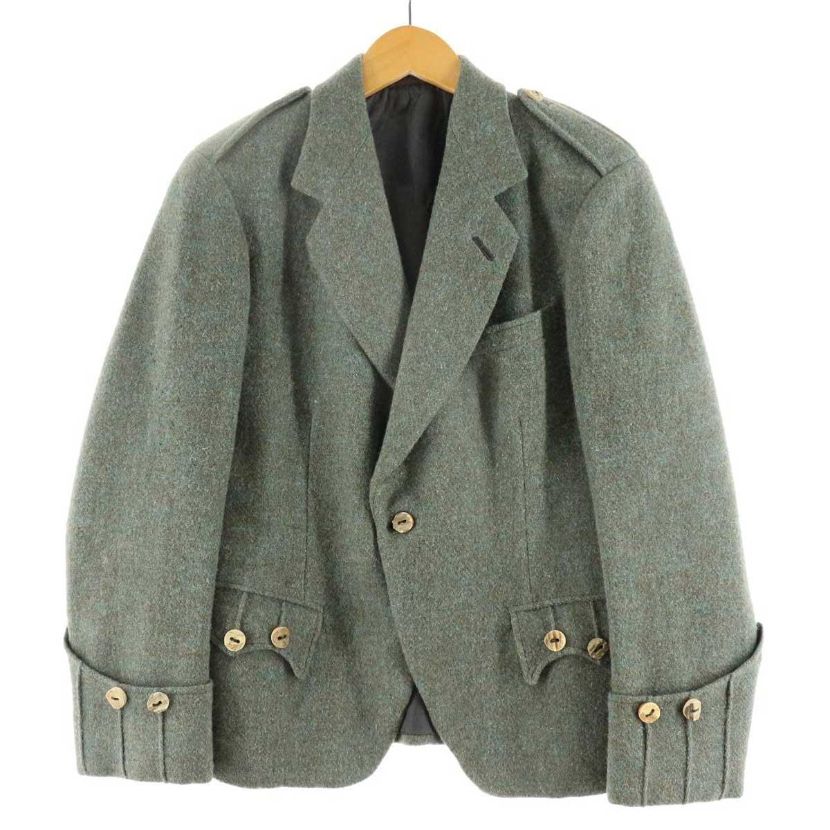 50年代 ハリスツイード Harris Tweed Harris Lewis エポレット ウールツイードジャケット レディースm ヴィンテージ Eaa116813 中古 201231 Ss2109 Jtltiming Com