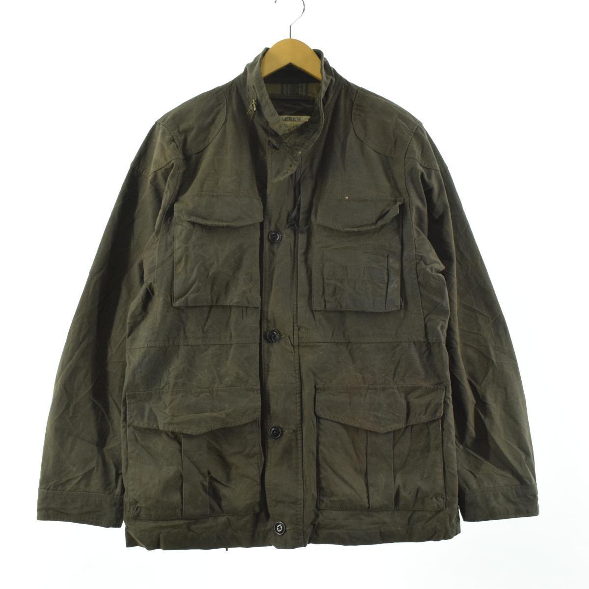 爆安プライス ジェイクルー J Crew Outdoor Clothing ワックスコットン オイルドジャケット メンズm Eaa 中古 希少 Www Natskies Com