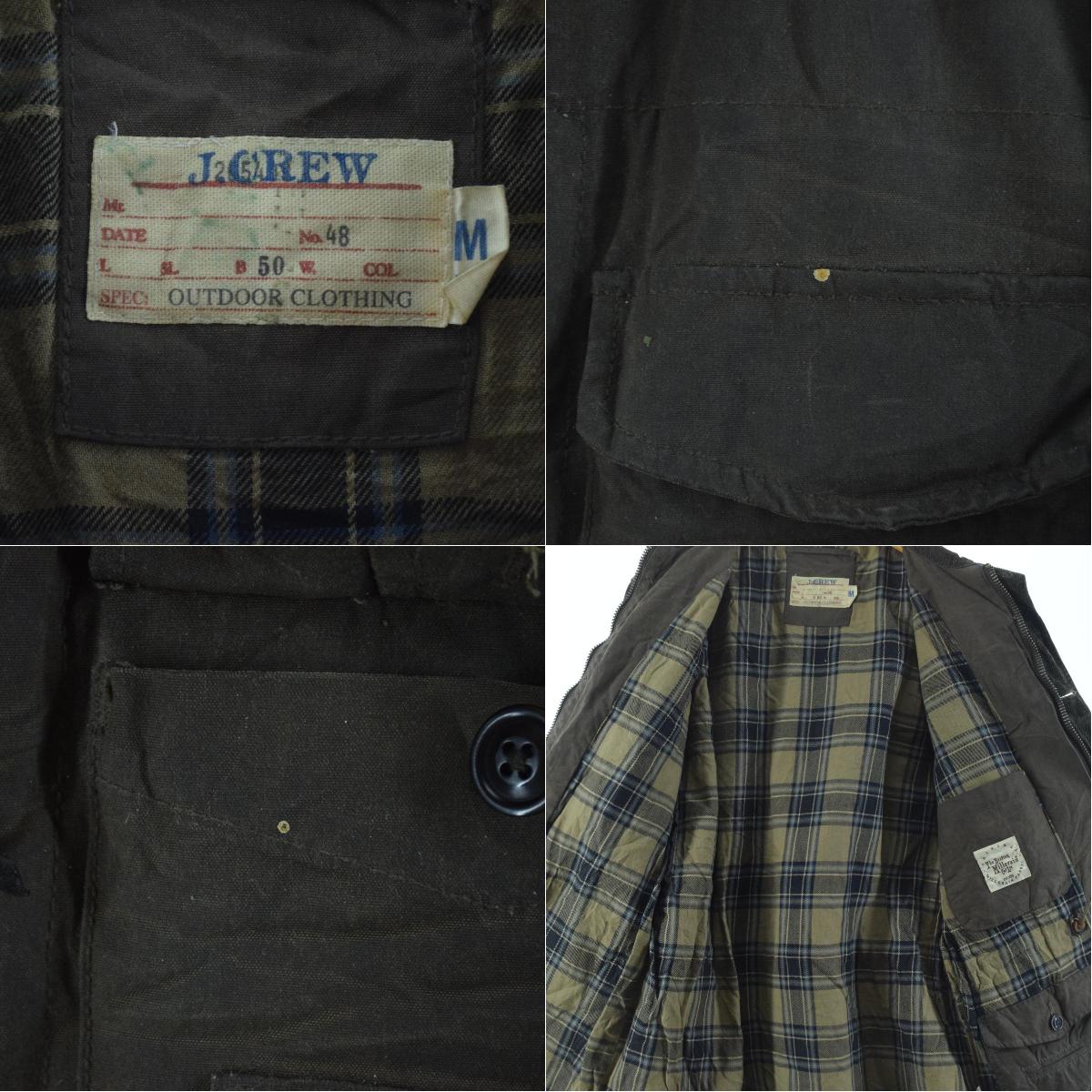 爆安プライス ジェイクルー J Crew Outdoor Clothing ワックスコットン オイルドジャケット メンズm Eaa 中古 希少 Www Natskies Com