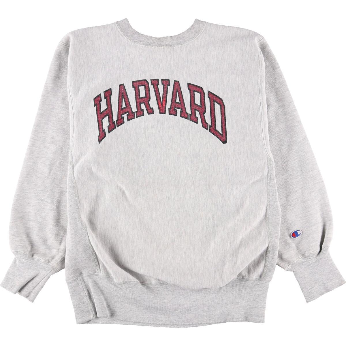 100 の保証 90年代 チャンピオン Champion リバースウィーブ 刺繍タグ Harvard ハーバード大学 染み込みプリント カレッジスウェットシャツ トレーナー Usa製 メンズm ヴィンテージ Eaa 中古 人気no 1 本体 Medicina Prepaga Bristolmedicine Com Ar