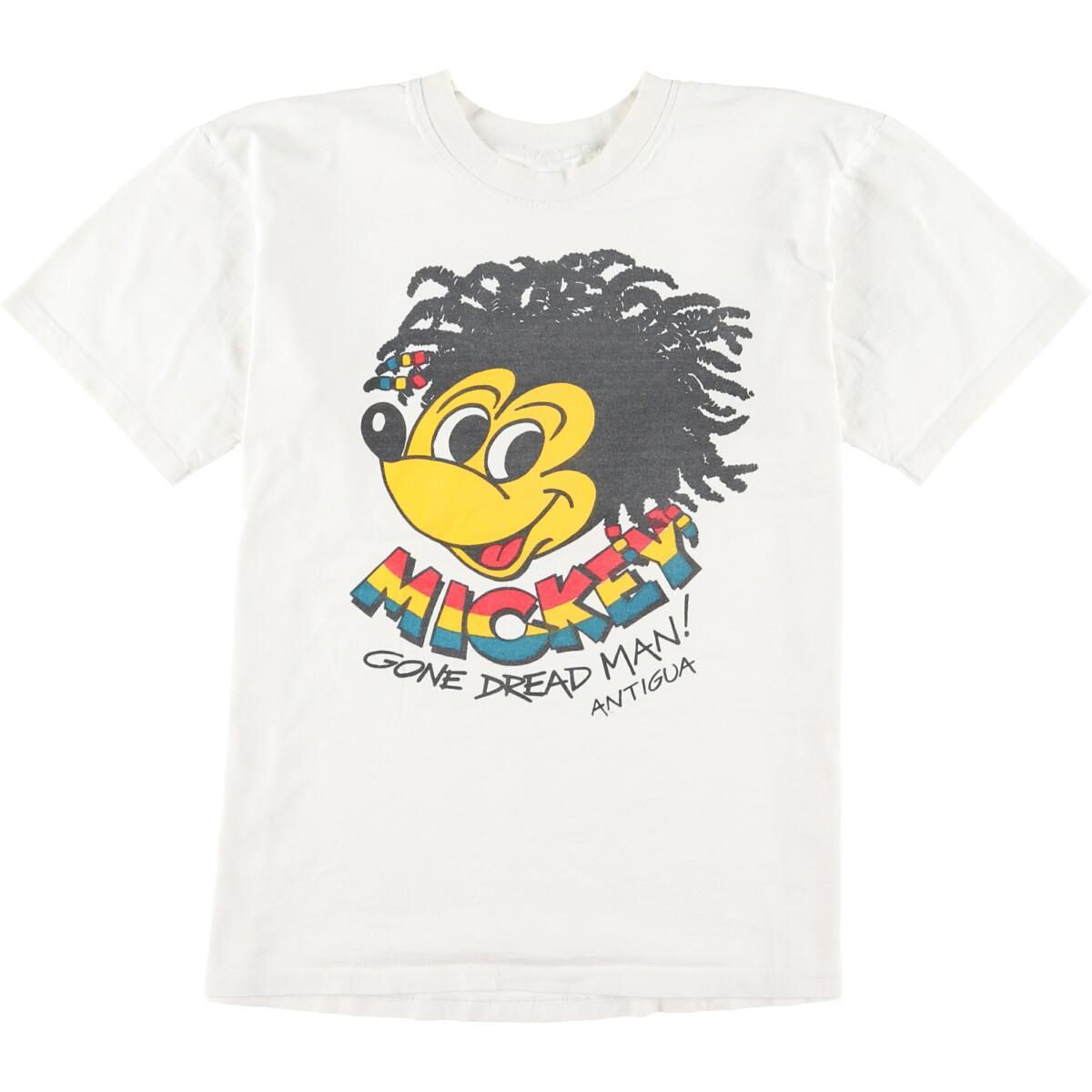 工場直送 90年代 Mickey Mouse ミッキーマウス レゲエミッキー キャラクタープリントtシャツ レディースl ヴィンテージ Eaa 中古 日本全国送料無料 Www Toyotires Ca