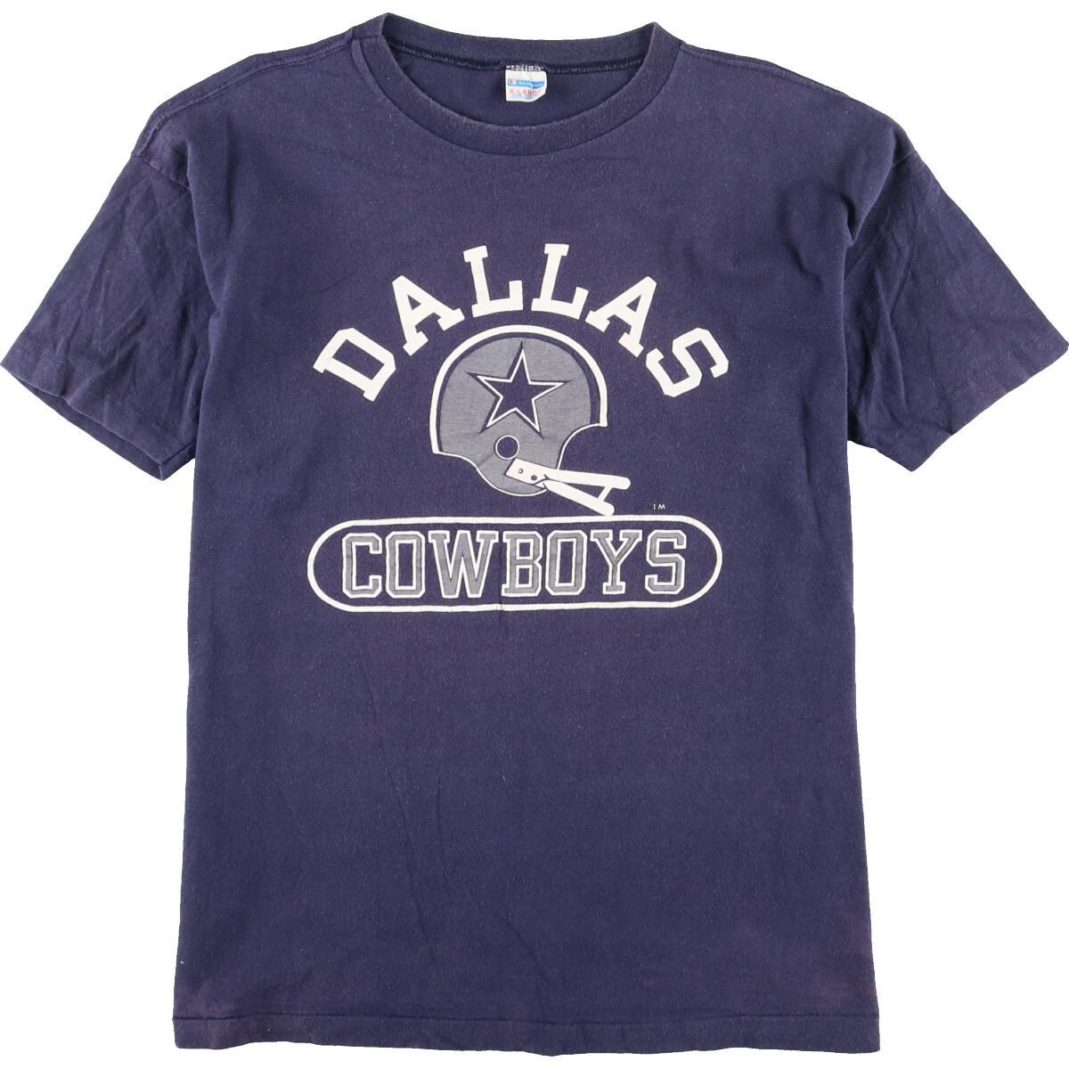 70年代 チャンピオン Champion バータグ Nfl Dallas Cowboys ダラスカウボーイズ フットボールtシャツ Usa製 メンズxl ヴィンテージ Eaa1590 中古 Runawayapricot Com