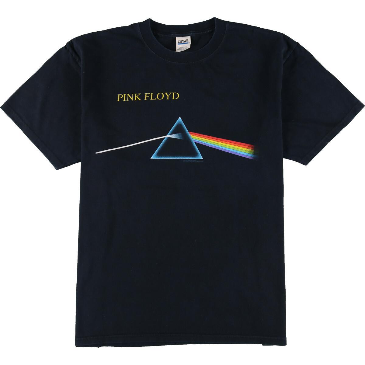 Tシャツ カットソー 21人気特価 バンドtシャツ 狂気 Moon The Of Side Dark ピンクフロイド Floyd Pink Anvil アンビル メンズxl 中古 Eaa Mail Shoxruxtj Com