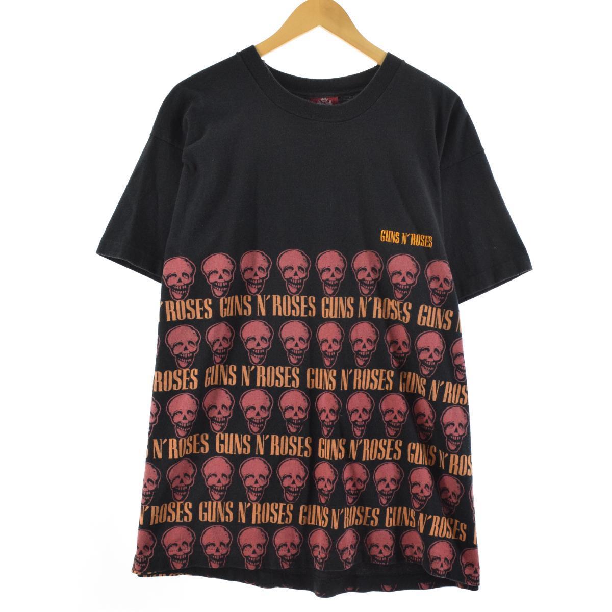 Tシャツ カットソー 国内即発送 バンドtシャツ ガンズアンドローゼズ Roses N Guns Balzout 90年代 メンズxl 中古 Eaa ヴィンテージ
