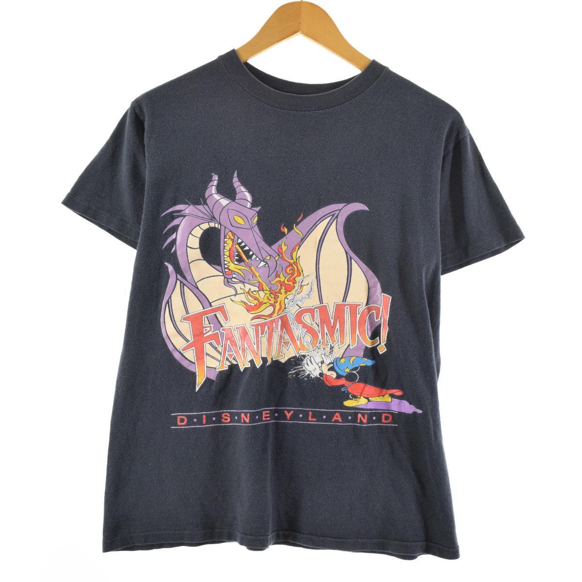 90年代 Disney Designs Mickey Mouse ミッキーマウス Fantasmic ファンタズミック キャラクタープリントtシャツ Usa製 レディースm ヴィンテージ Evb 中古 N2106 Mozago Com