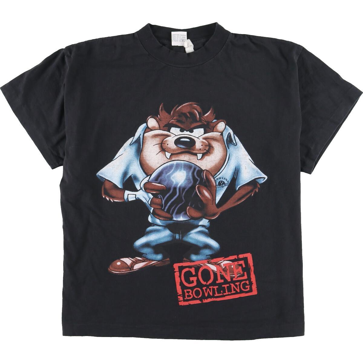 90歳次要脚 ルーニーテューンズ Looney Tunes タズマニアンデビル 性情印すttシャツ レディースxl ヴィンテージ Eaa 中古 90年代 ルーニーテューンズ Looney Tunes タズマニアンデビル キャラクタープリントtシャツ レディースxl ヴィンテージ