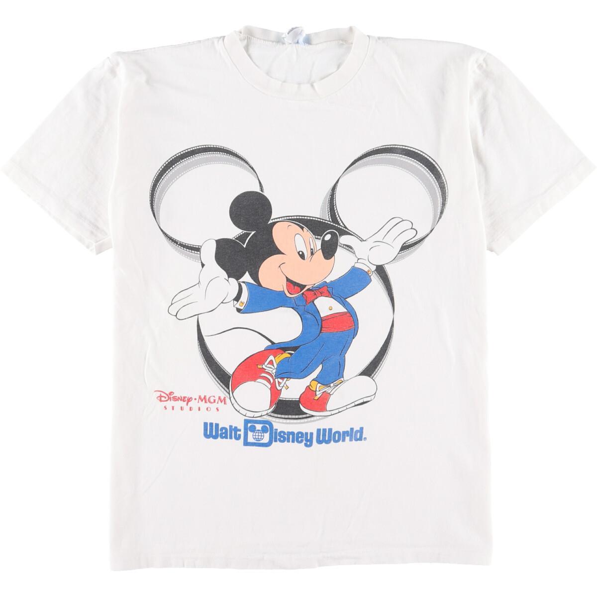 80年齢代り役 Disney Character Fashions Mickey Mouse ミッキー口腔 根性摺るtシャツ Usa製 レディースxl ヴィンテージ Eaa 中古 80年代 Disney Character Fashions Mickey Mouse ミッキーマウス キャラクタープリントtシャツ Usa製 レディースxl