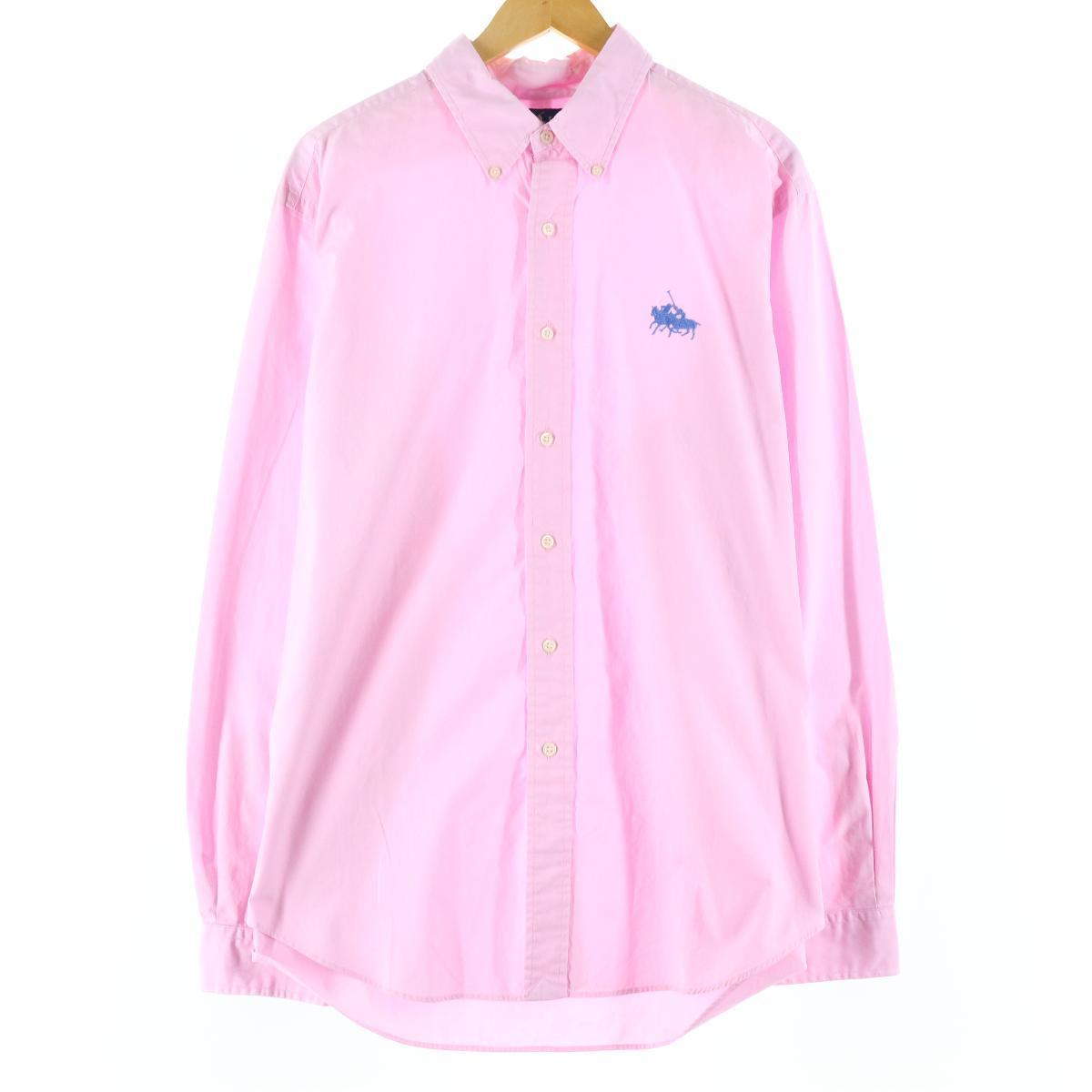 ラルフローレン Ralph Lauren ダブル子馬 長袖 名取り草下向くプルオーバー メンズxl Eaa 中古 ラルフローレン Ralph Lauren ダブルポニー 長袖 ボタンダウンシャツ メンズxl Chelseafilm Org