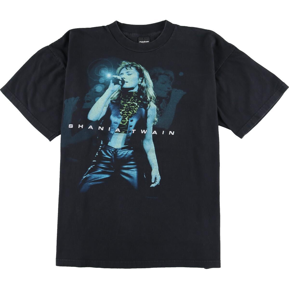 Polygram Shania Twain シャナイア トゥエ客亭 腰帯tプルオーバー メンズxl レディースxxl Eaa 中古 Polygram Shania Twain シャナイア トゥエイン バンドtシャツ メンズxl レディースxxl Chelseafilm Org