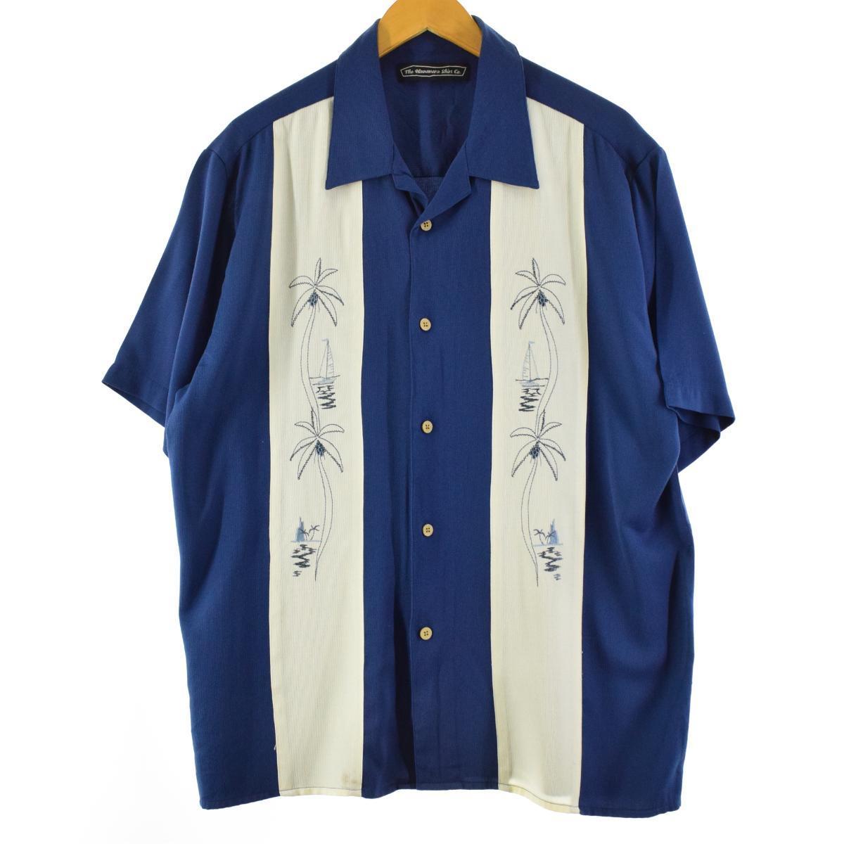 The Hawanera Shirt Co 打ち開く色 半袖 ツートンシャツ メンズl Eaa 中古 The Hawanera Shirt Co オープンカラー 半袖 ツートンシャツ メンズl Pasadenasportsnow Com