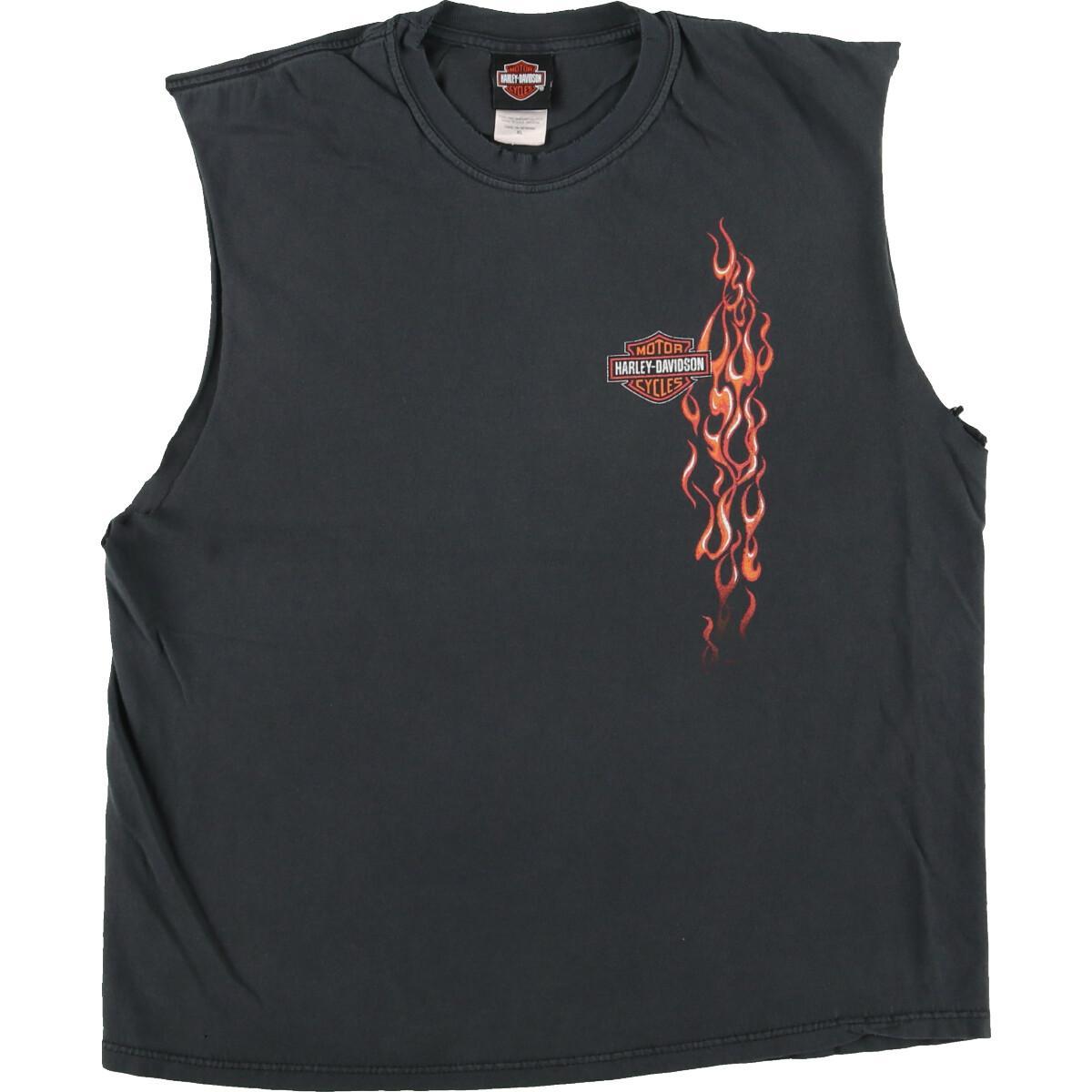 ハーレーダビッドソン Harley Davidson 袖カットオフ モーターサイクル バイクtシャツ Usa製 メンズxl Eaa 中古 Francophile Dk ハーレーダビッドソン Harley Davidson 袖カットオフ モーターサイクル バイクtシャツ Usa製 メンズxl Eaa 中古 Francophile Dk