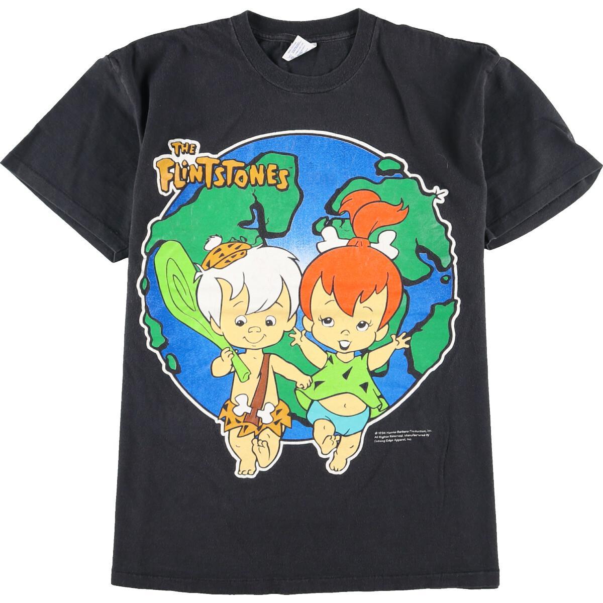 90年代 Delta The Flintstones 原始家族フリントストーン キャラクタープリントtシャツ Usa製 レディースxl ヴィンテージ Eaa 中古 Highsoftsistemas Com Br