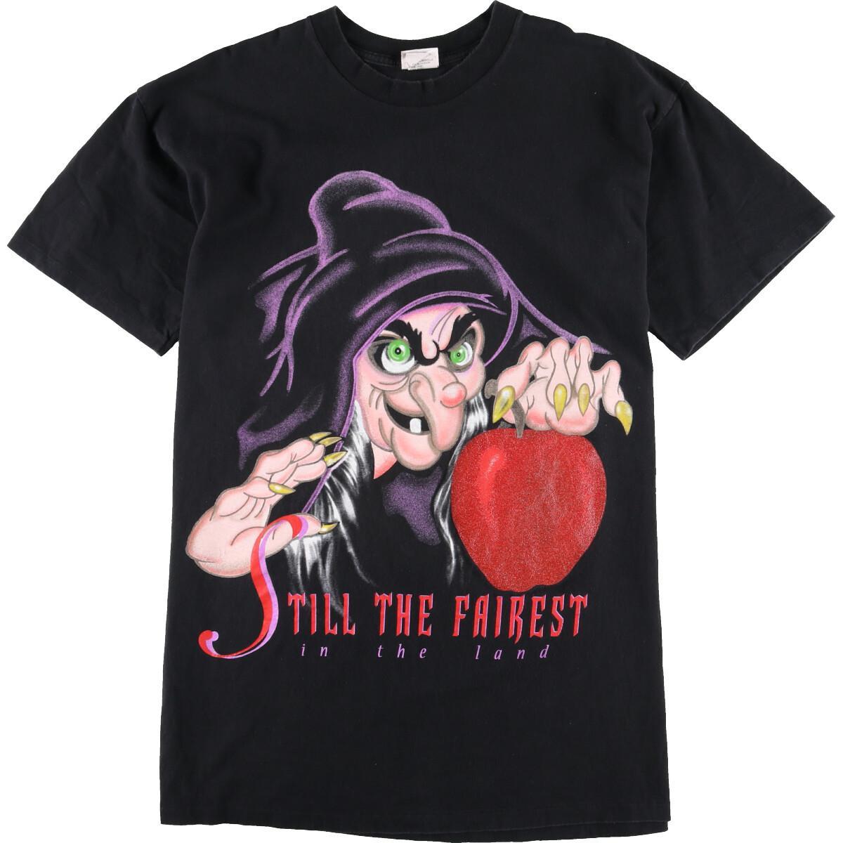 90年代 The Disney Store Still The Fairest In The Land 白雪姫 オーバーサイズ キャラクタープリントtシャツ Usa製 フリーサイズ ヴィンテージ Eva 中古 N2106 Mozago Com