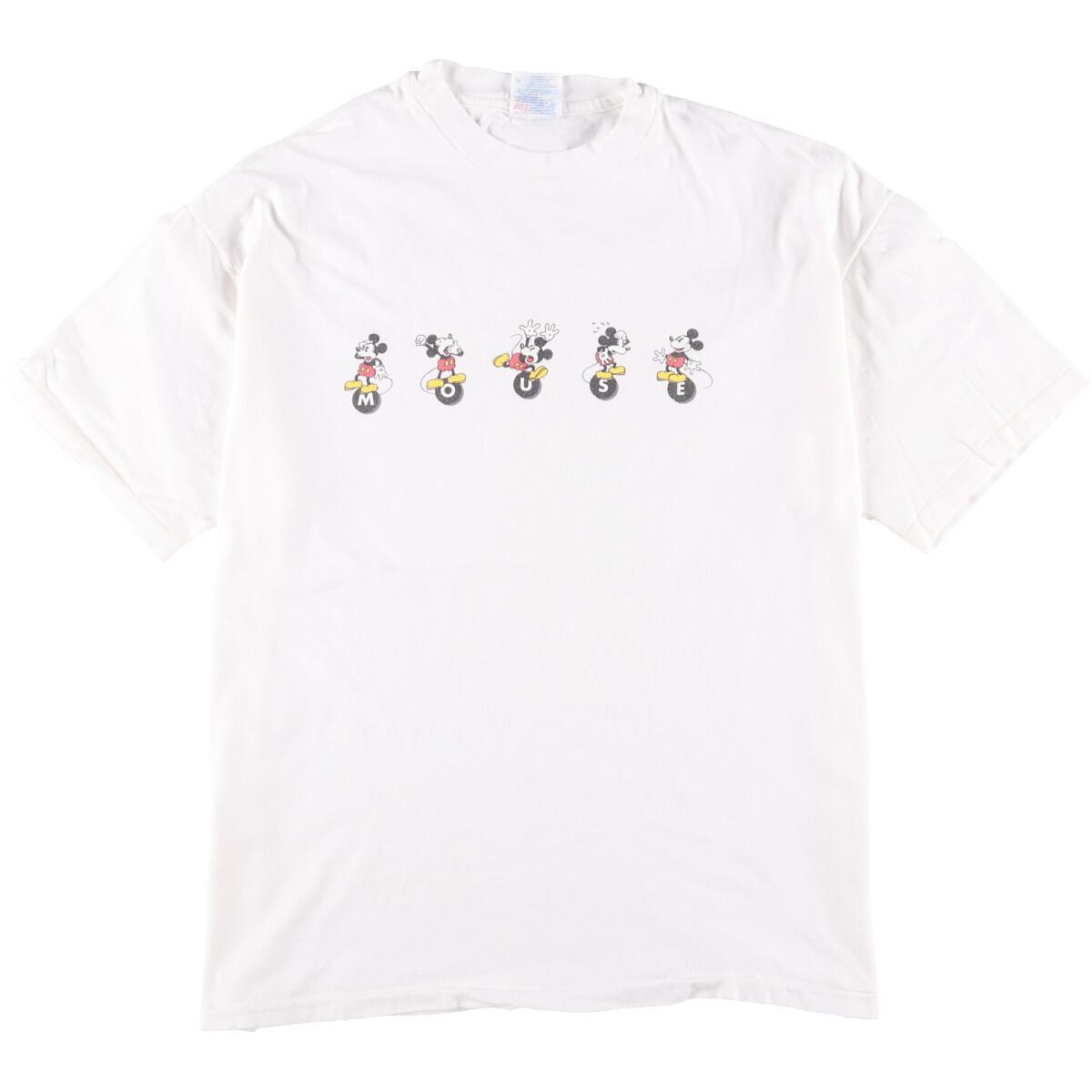 楽天市場 90年代 ヘインズ Hanes Mickey Mouse ミッキーマウス キャラクタープリントtシャツ Usa製 レディースxxl ヴィンテージ Eaa 中古 古着屋jam