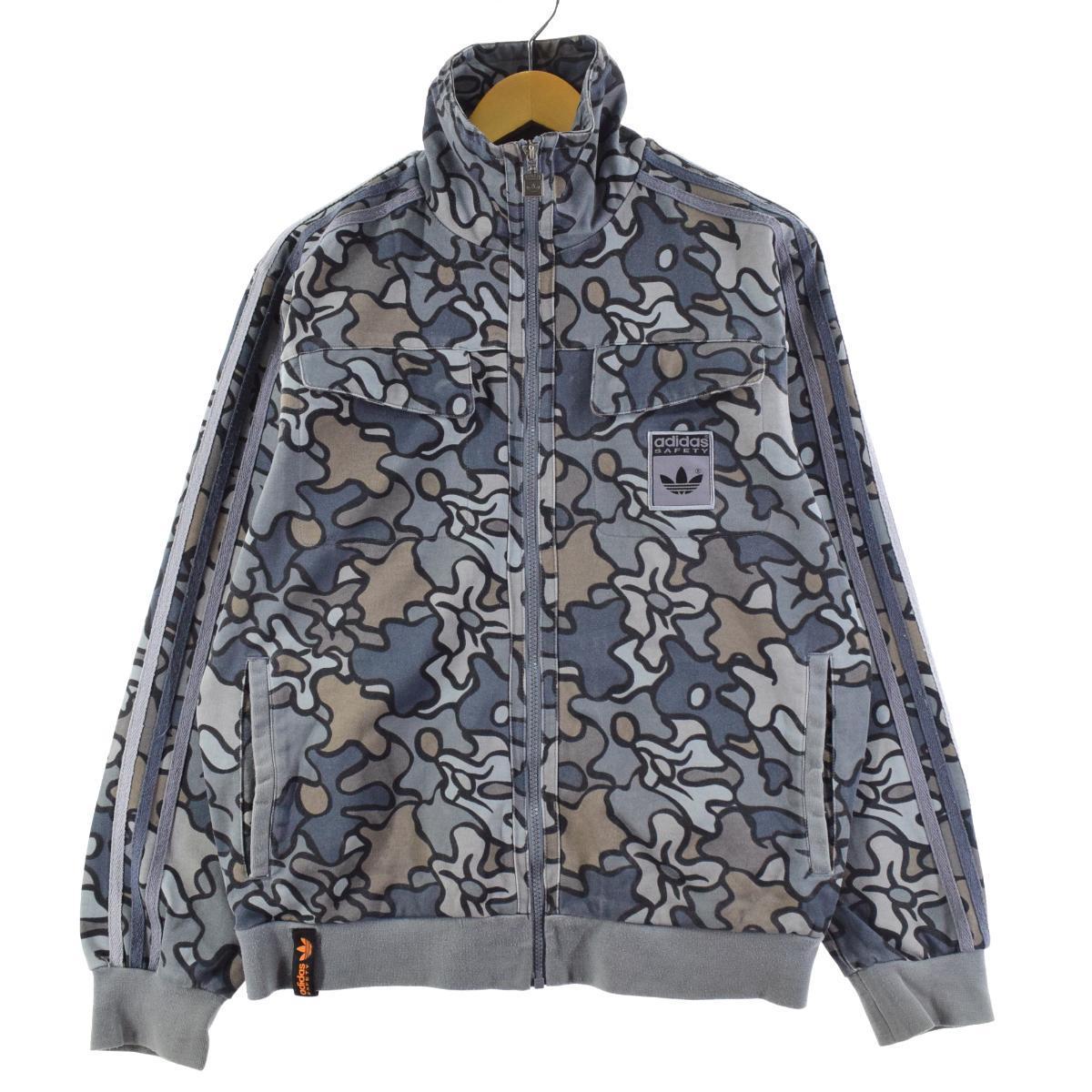 楽天市場 古着 アディダス Adidas Originals オリジナルス ジャージ 総柄 トラックジャケット メンズm Eaa 古着屋jam